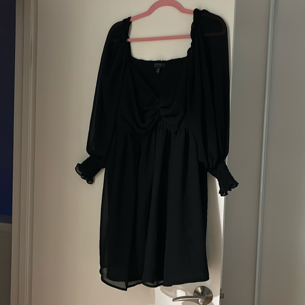 Brand new Eloquii mini black dress